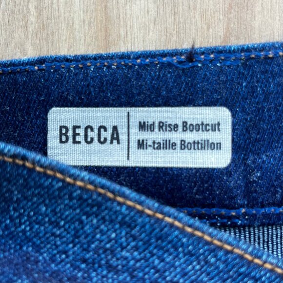 TRUE RELIGION BECCA TWISTED SEAM BOOTCUT Women’s Mid Rise Jeans sz 28 NWT - Picture 8 of 16